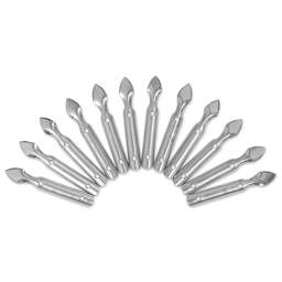 Inovart Skratch N' Sketch Scratch Knives - Round, Pkg of 12, fanned out