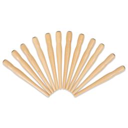 Inovart Skratch N' Sketch Scratch Knives - Wood Holder, Pkg of 12, fanned out