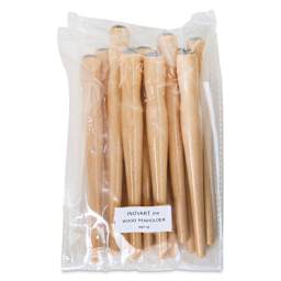 Inovart Skratch N' Sketch Scratch Knives - Wood Holder, Pkg of 12, front of the packaging