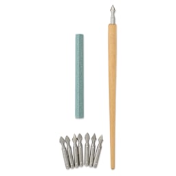 Inovart Skratch N' Sketch Scratchboard Tool Set - Set of 10 contents