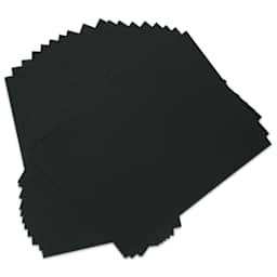 Inovart Skratch N' Sketch Scratch Foil Paper - Silver, Pkg of 50, fanned out