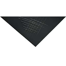 Inovart Skratch N' Sketch Scratchboards, close-up of scratch revealing board underneath