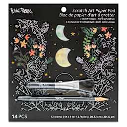 Brea Reese Scratch Art Kit - Celestial front of packaging