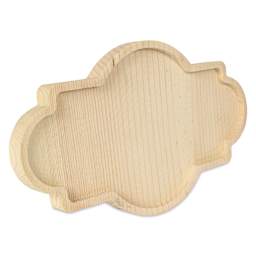 Leisure Arts Large Welled Wood Surface - Plaque 1, 10-1/2" x 6" - angled