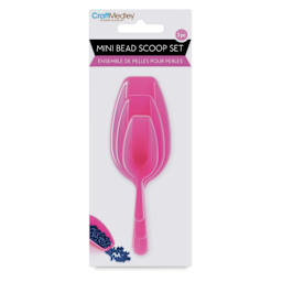 Craft Medley Mini Bead Scoops - Set of 3, front of packaging