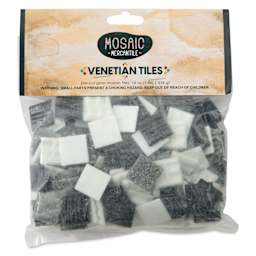 Mosaic Mercantile Venetian Tiles - Mono Mix, 3/4", 16 oz front of packaging