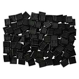 Mosaic Mercantile Venetian Tiles - Black, 3/4", 16 oz