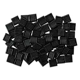 Mosaic Mercantile Venetian Tiles - Black, 3/4", 8 oz
