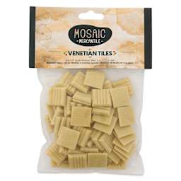 Mosaic Mercantile Venetian Tiles - Ginger, 3/4", 8 oz front of packaging