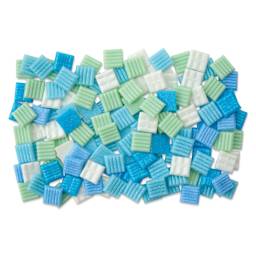 Mosaic Mercantile Venetian Tiles - Caribbean Sea, 3/4", 16 oz
