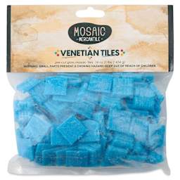 Mosaic Mercantile Venetian Tiles - Ocean, 3/4", 16 oz front of packaging