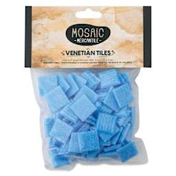 Mosaic Mercantile Venetian Tiles - Sky, 3/4", 8 oz front of packaging