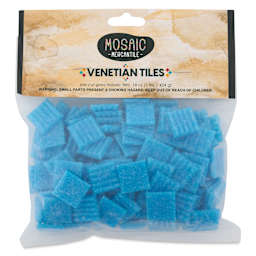 Mosaic Mercantile Venetian Tiles - Pacific, 3/4", 16 oz front of packaging