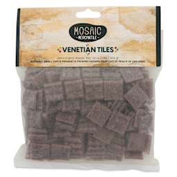 Mosaic Mercantile Venetian Tiles - Fig, 3/4", 16 oz front of packaging