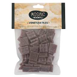 Mosaic Mercantile Venetian Tiles - Fig, 3/4", 8 oz front of packaging