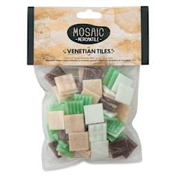 Mosaic Mercantile Venetian Tiles - English Garden Mix, 3/4", 8 oz front of packaging