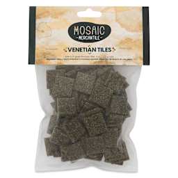 Mosaic Mercantile Venetian Tiles - Tortoise, 3/4", 8 oz front of packaging
