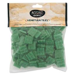 Mosaic Mercantile Venetian Tiles - Grass Green, 3/4", 16 oz front of packaging