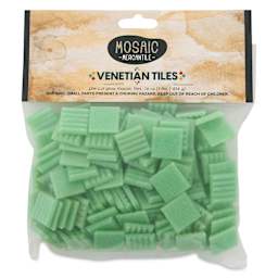 Mosaic Mercantile Venetian Tiles - Lime, 3/4", 16 oz front of packaging