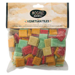 Mosaic Mercantile Venetian Tiles - Autumn Leaves Mix, 3/4", 16 oz front of packaging
