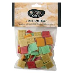 Mosaic Mercantile Venetian Tiles - Autumn Leaves Mix, 3/4", 8 oz front of packaging