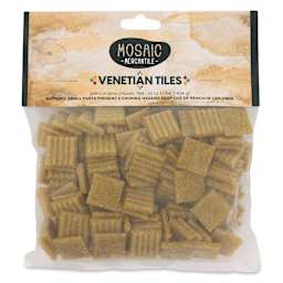 Mosaic Mercantile Venetian Tiles - Brown Sugar, 3/4", 16 oz front of packaging
