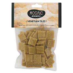 Mosaic Mercantile Venetian Tiles - Brown Sugar, 3/4", 8 oz front of packaging