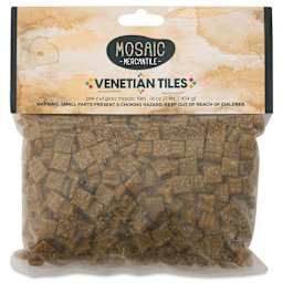 Mosaic Mercantile Venetian Tiles - Tobacco, 3/8", 16 oz front of packaging