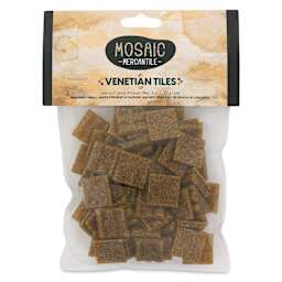 Mosaic Mercantile Venetian Tiles - Tobacco, 3/4", 8 oz front of packaging