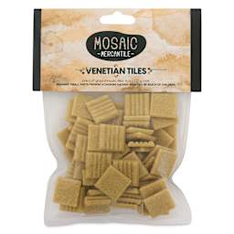 Mosaic Mercantile Venetian Tiles - Sand, 3/4", 8 oz front of packaging