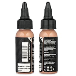Dynamic Color Tattoo Ink - Nude, 1 oz bottle, sides of bottle