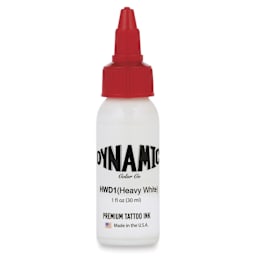 Dynamic Color Tattoo Inks - Non-Mixing Heavy White, 1 oz