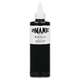 Dynamic Color Tattoo Ink - Black, 8 oz bottle