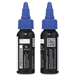 Dynamic Color Tattoo Ink - Triple Black, 1 oz bottle, sides of bottle