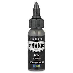 Dynamic Color Tattoo Ink - Grey, 1 oz bottle