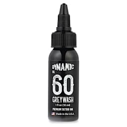 Dynamic Color Tattoo Ink - Greywash #60, 1 oz bottle