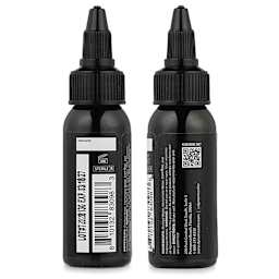Dynamic Color Tattoo Ink - Greywash #80, 1 oz bottle, sides of bottle