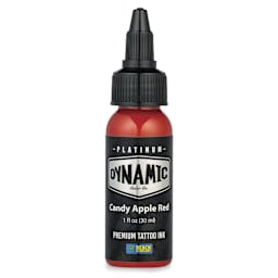 Dynamic Color Tattoo Ink - Candy Apple Red, 1 oz bottle