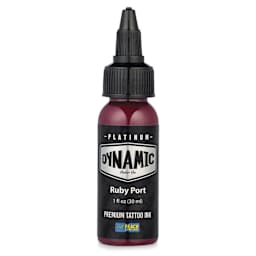 Dynamic Color Tattoo Ink - Ruby Port, 1 oz bottle