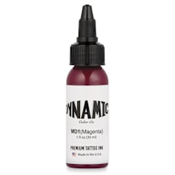 Dynamic Color Tattoo Ink - Magenta, 1 oz bottle