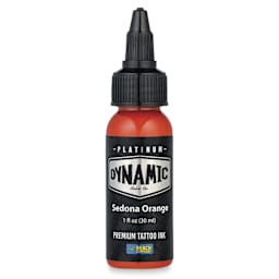 Dynamic Color Tattoo Ink - Sedona Orange, 1 oz bottle