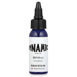 Dynamic Color Tattoo Ink - Blue, 1 oz bottle