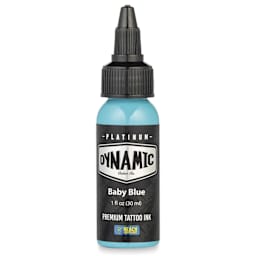 Dynamic Color Tattoo Ink - Baby Blue, 1 oz bottle