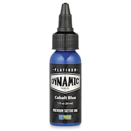 Dynamic Color Tattoo Ink - Cobalt Blue, 1 oz bottle