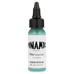 Dynamic Color Tattoo Ink - Turquoise, 1 oz bottle