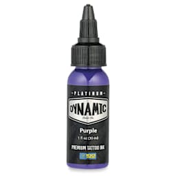 Dynamic Color Tattoo Ink - Purple, 1 oz bottle