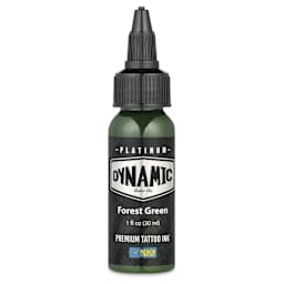 Dynamic Color Tattoo Ink - Forest Green, 1 oz bottle