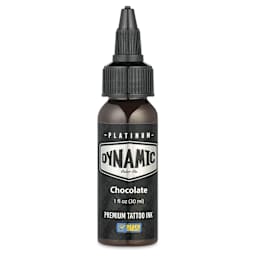 Dynamic Color Tattoo Ink - Chocolate, 1 oz bottle