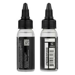 Dynamic Color Tattoo Ink Mixing Solution - 1 oz, side and back of bottle