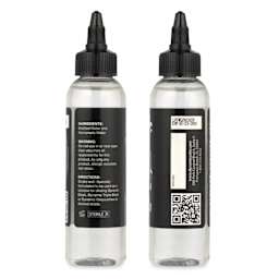 Dynamic Color Tattoo Ink Mixing Solution - 4 oz, side and back of bottle